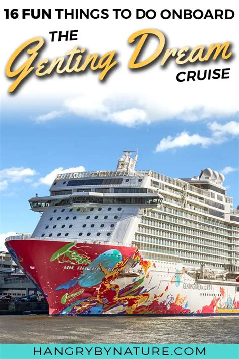 genting dream cruise casino|16 Reasons WHY Genting Dream is the BEST Cruise .